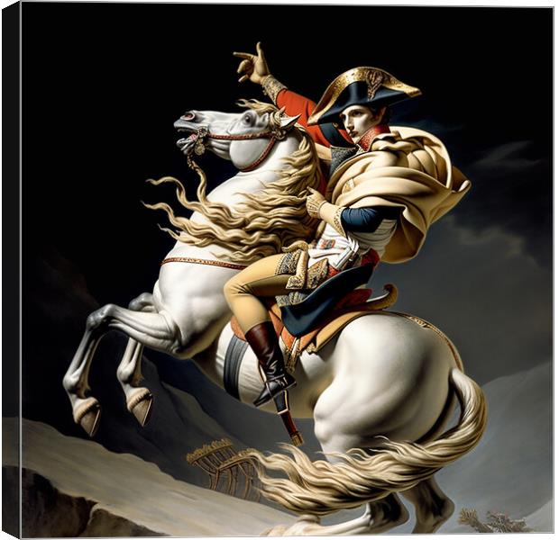 Napoleon Canvas Print by CC Designs
