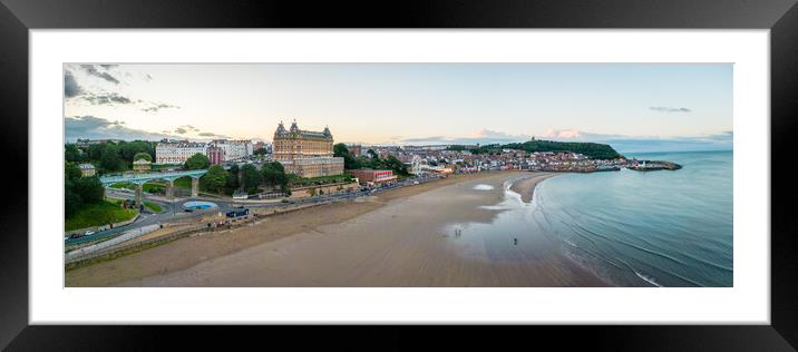 Scarborough Views Framed Mounted Print by Apollo Aerial Photography