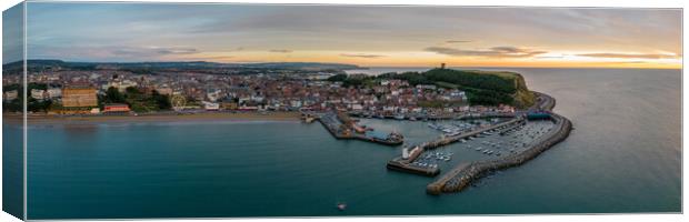 Scarborough Canvas Print by Apollo Aerial Photography