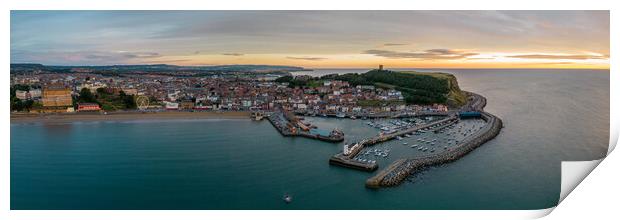 Scarborough Print by Apollo Aerial Photography