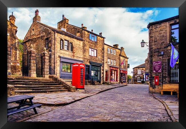 Haworth West Yorkshire: Bronte Country Framed Print by Tim Hill
