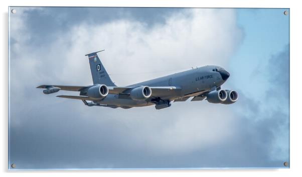 USAF KC-135 Tanker Acrylic by J Biggadike