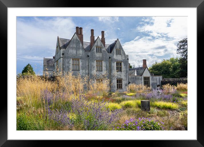The Grasses of St Fagans Castle Framed Mounted Print by Richard Downs