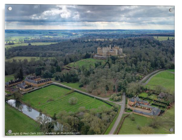 Belvoir Castle in Leicestershire  Acrylic by Paul Clark