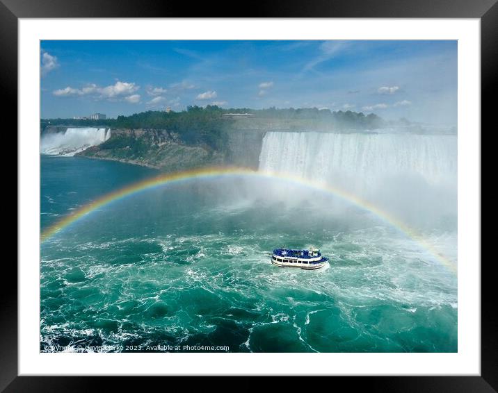 Niagara Falls Framed Mounted Print by Gavin Clarke