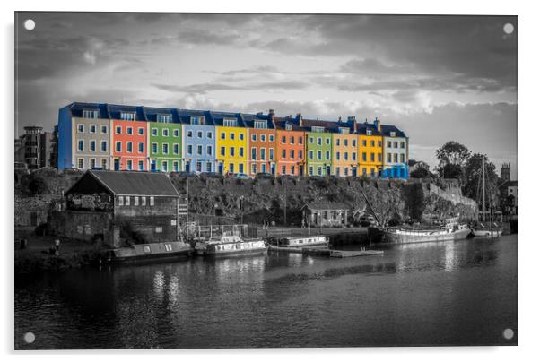 ColourFUL Houses Acrylic by Jonny Gios
