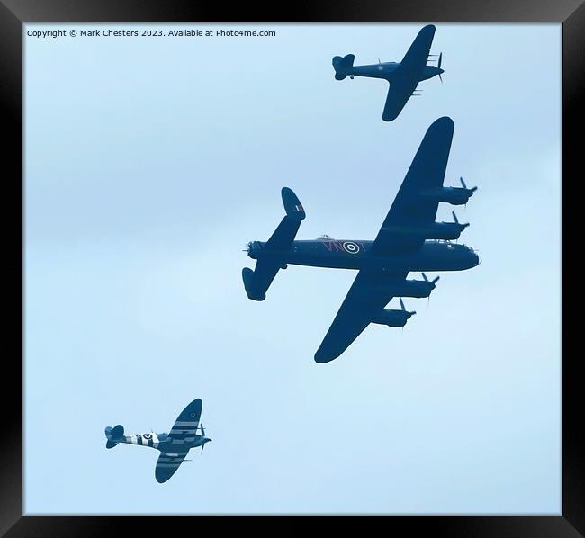 Blackpool BBMF Aug 2023 Framed Print by Mark Chesters