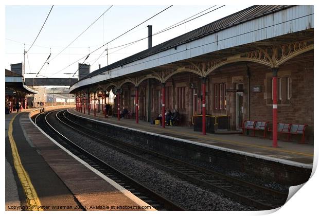 Penrith Station Print by Peter Wiseman
