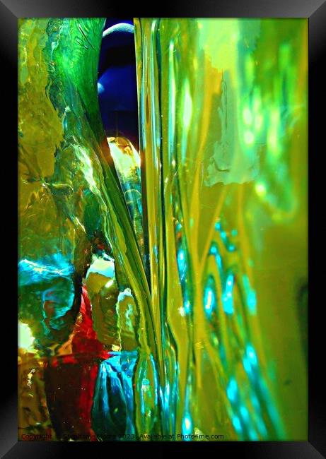 Abstract 763 Framed Print by Stephanie Moore