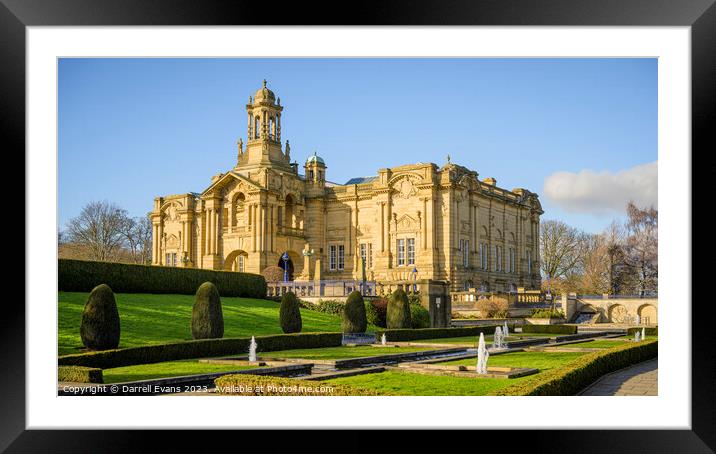 Cartwright Hall Building  Framed Mounted Print by Darrell Evans