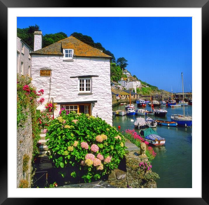 Polperro Old Watch House Framed Mounted Print by Darren Galpin