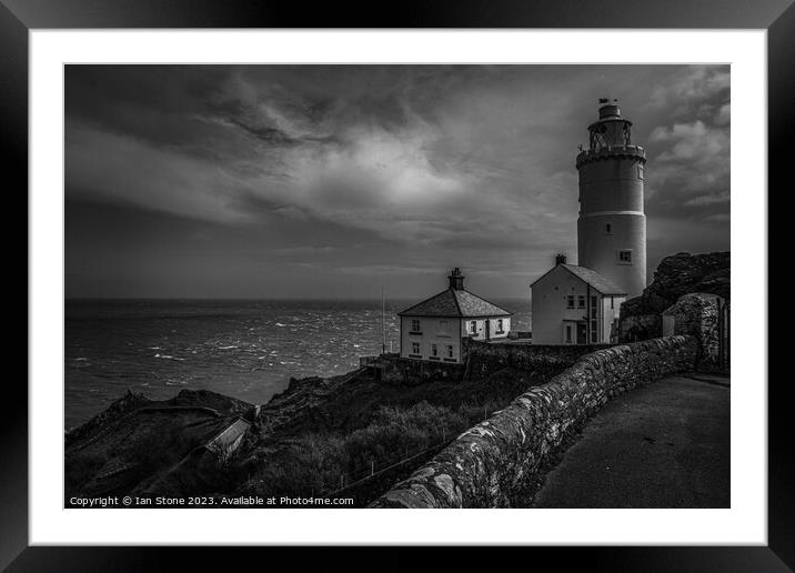 Start Point Lighthouse. Framed Mounted Print by Ian Stone