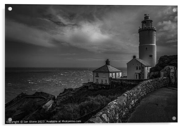 Start Point Lighthouse. Acrylic by Ian Stone