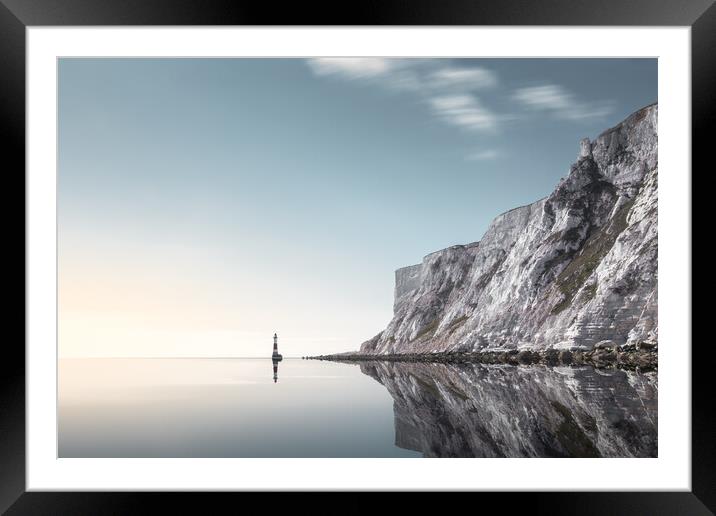 Beachy Head Lighthouse Framed Mounted Print by Mark Jones