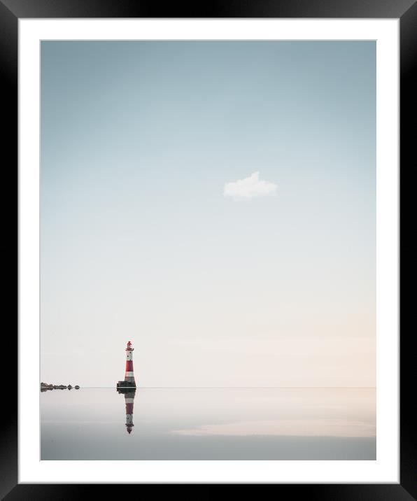 Beachy Head Lighthouse Framed Mounted Print by Mark Jones