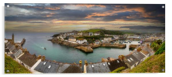 Home to porthleven Acrylic by kathy white