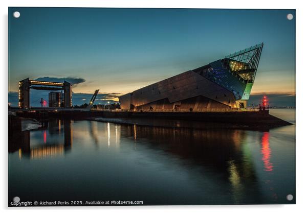 Gateway to Hull Acrylic by Richard Perks