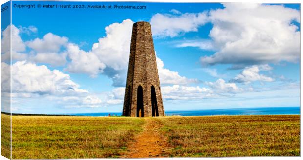 The Daymark Canvas Print by Peter F Hunt