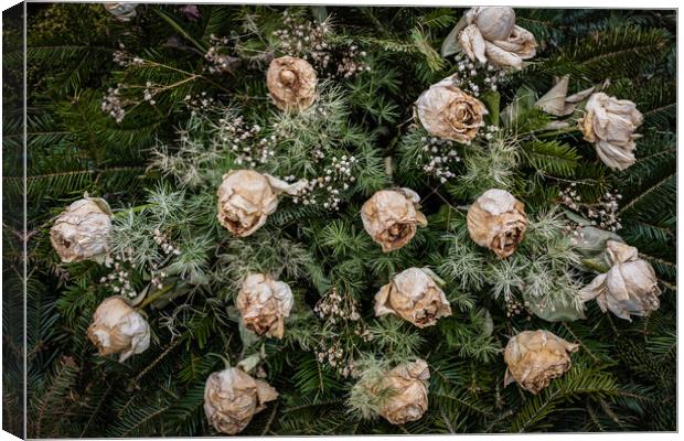 Flowers Beauty Passing Away Canvas Print by Artur Bogacki