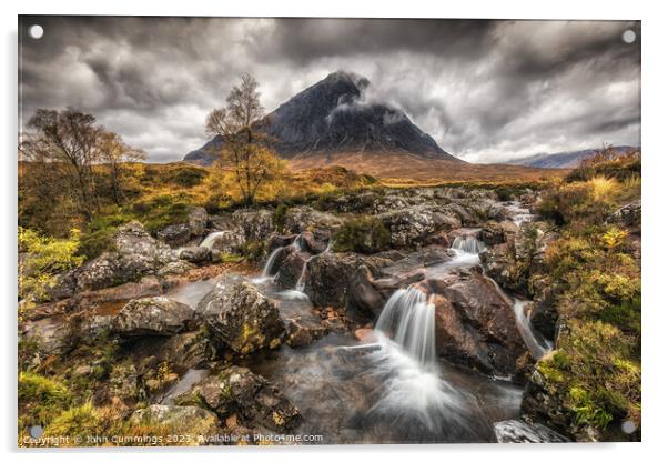 Stob Dearg Acrylic by John Cummings