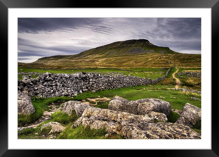 PenY-Ghent, Yorkshire Dales Framed Mounted Print by Jason Connolly