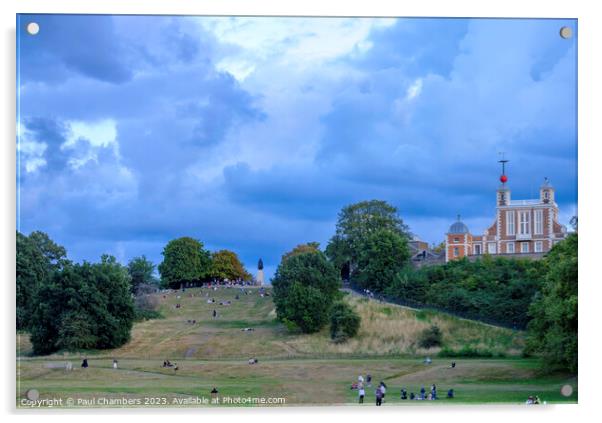 Greenwich Park Greater London Acrylic by Paul Chambers