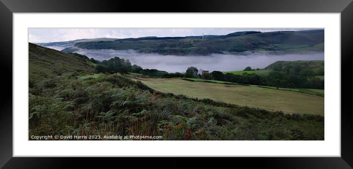 Cloud Inversion Framed Mounted Print by David Harris