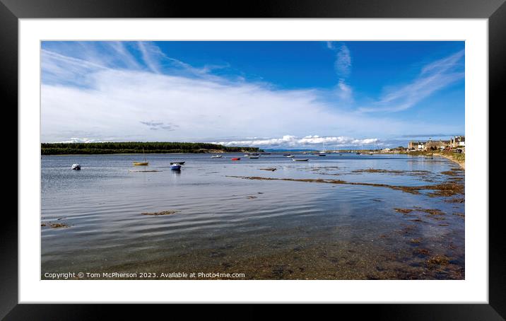  Scenic View of Findhorn Bay Framed Mounted Print by Tom McPherson