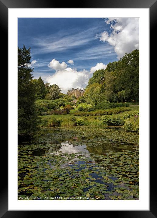 New Scotney Castle Lamberhurst Kent England UK Framed Mounted Print by John Gilham