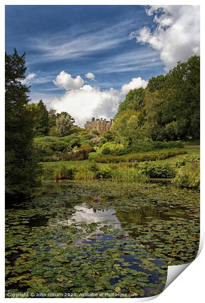 New Scotney Castle Lamberhurst Kent England UK Print by John Gilham