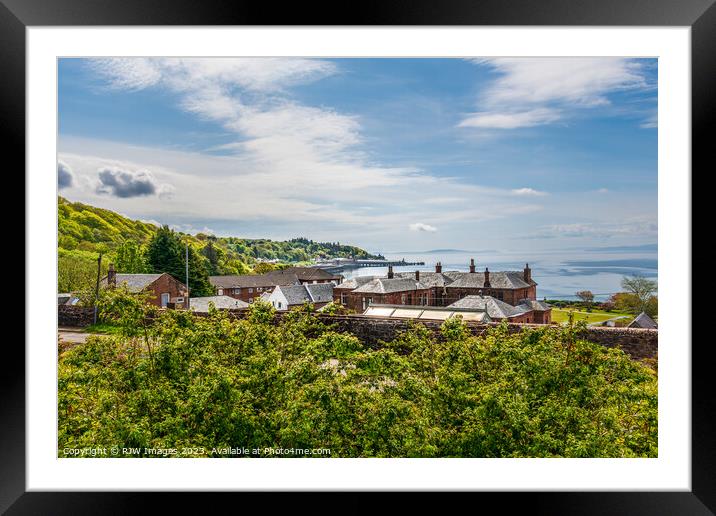 A Scenic Wemyss Bay Framed Mounted Print by RJW Images