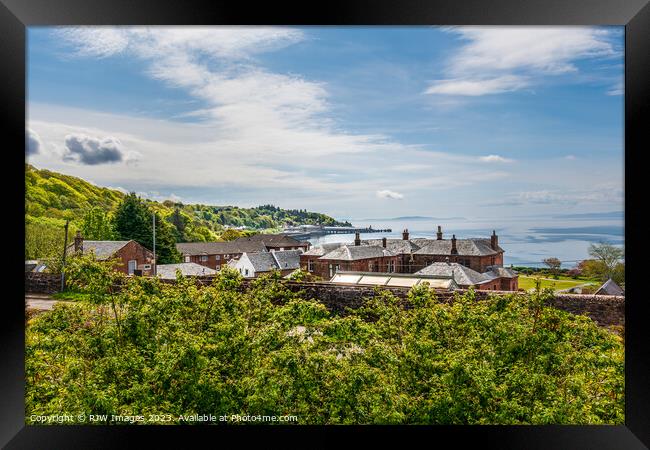 A Scenic Wemyss Bay Framed Print by RJW Images