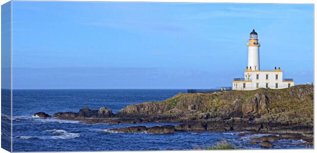 Turnberry lighthouse on South Ayrshire coast Canvas Print by Allan Durward Photography