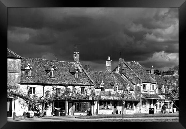 Quintessential Cotswolds: Broadway's Timeless Appe Framed Print by Andy Evans Photos