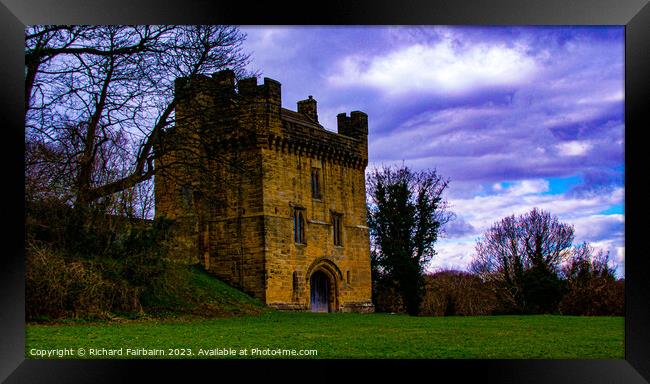 Morpeth Castle Framed Print by Richard Fairbairn