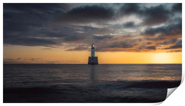 Rattray Point Lighthouse  Print by Anthony McGeever