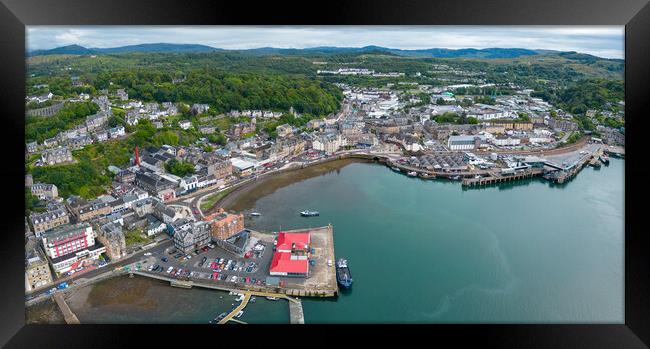 Oban Scotland Framed Print by Apollo Aerial Photography