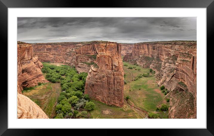 Canyon de Chelly 01 Framed Mounted Print by Gareth Burge Photography
