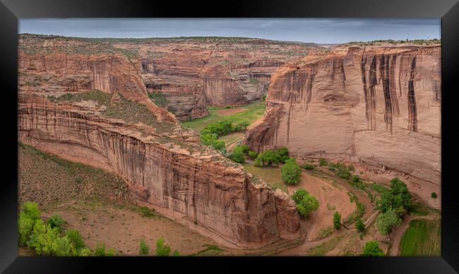 Canyon de Chelly 02 Framed Print by Gareth Burge Photography