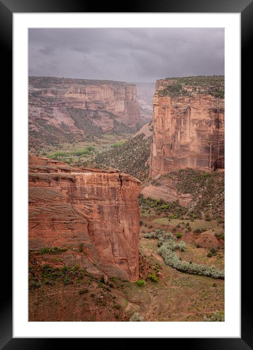 Canyon de Chelly 03 Framed Mounted Print by Gareth Burge Photography