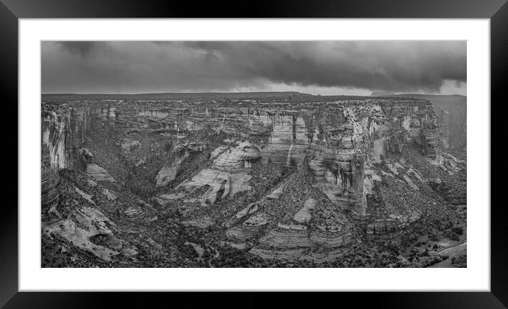 Canyon de Chelly 05 Framed Mounted Print by Gareth Burge Photography