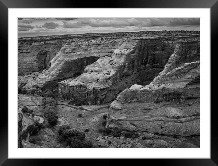 Canyon de Chelly 07 Framed Mounted Print by Gareth Burge Photography