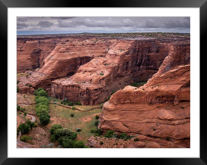 Canyon de Chelly 06 Framed Mounted Print by Gareth Burge Photography