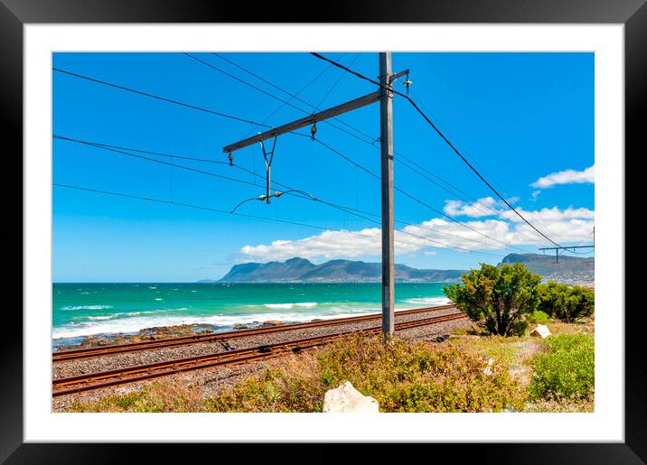 Southern Line Framed Mounted Print by Fabrizio Troiani