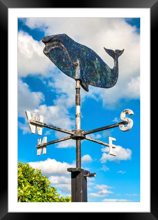 Weather vane Framed Mounted Print by Fabrizio Troiani