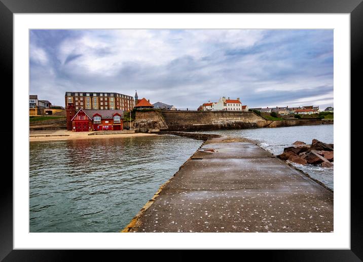 Cullercoats North Tyneside Framed Mounted Print by Steve Smith