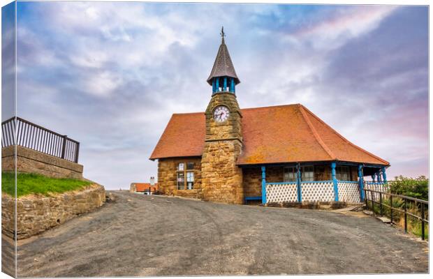 Cullercoats Watch House Canvas Print by Steve Smith