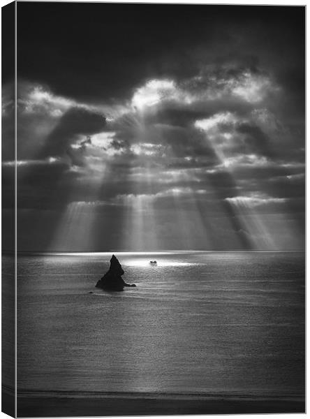 Church Rock Canvas Print by Creative Photography Wales
