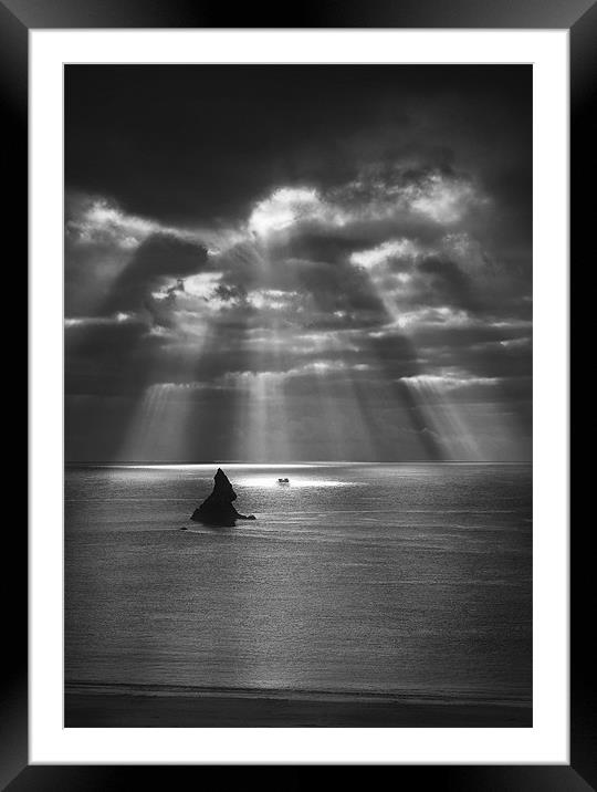 Church Rock Framed Mounted Print by Creative Photography Wales