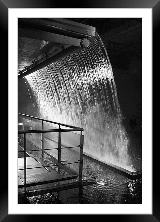 Guiness Waterfall Framed Mounted Print by Keith Cooper